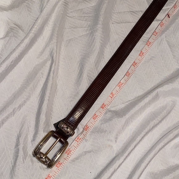 Brighton vintage leather belt size 33.5” - Picture 14 of 17
